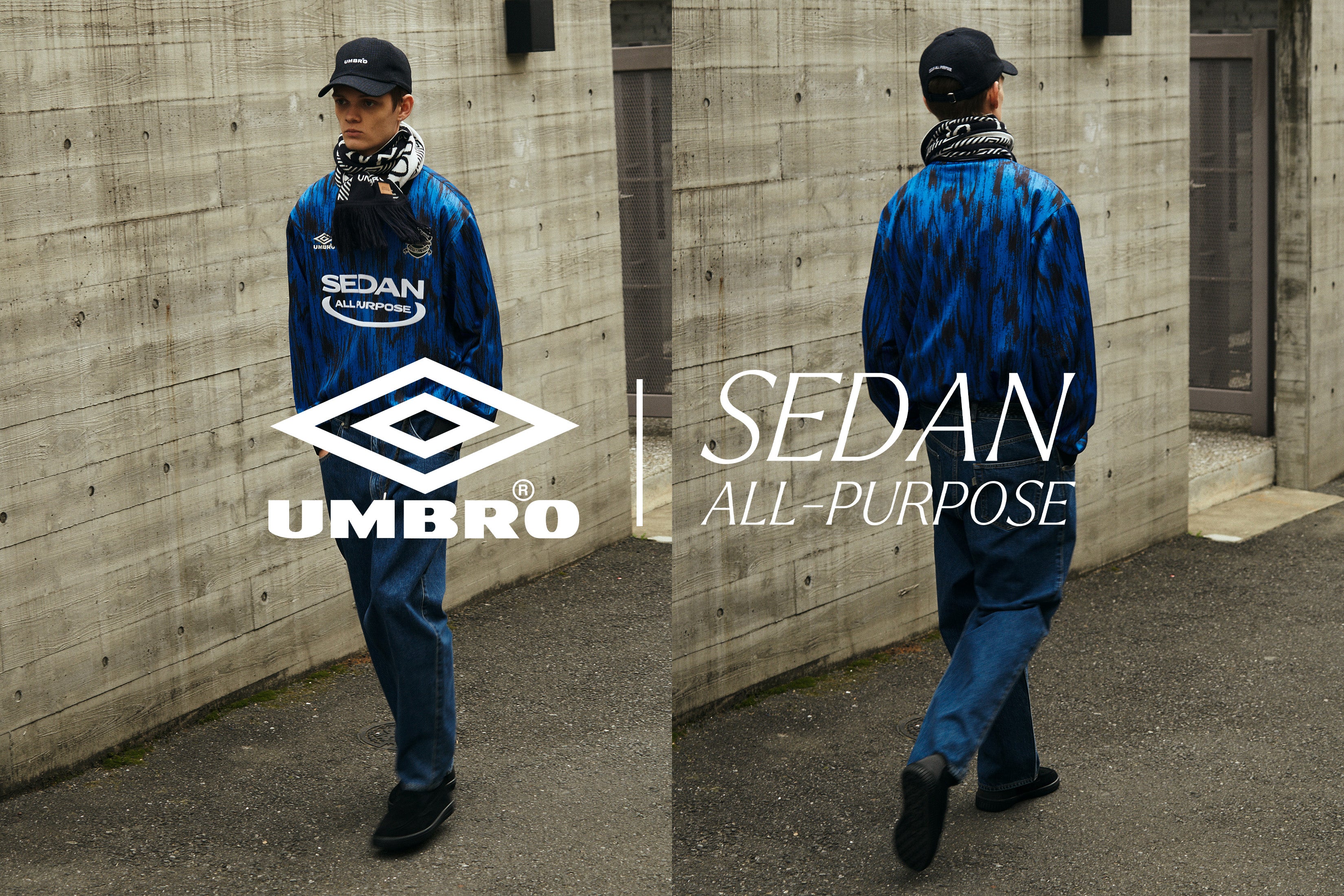 UMBRO× SEDAN ALL-PURPOSE】FOOTBALL SCARF-