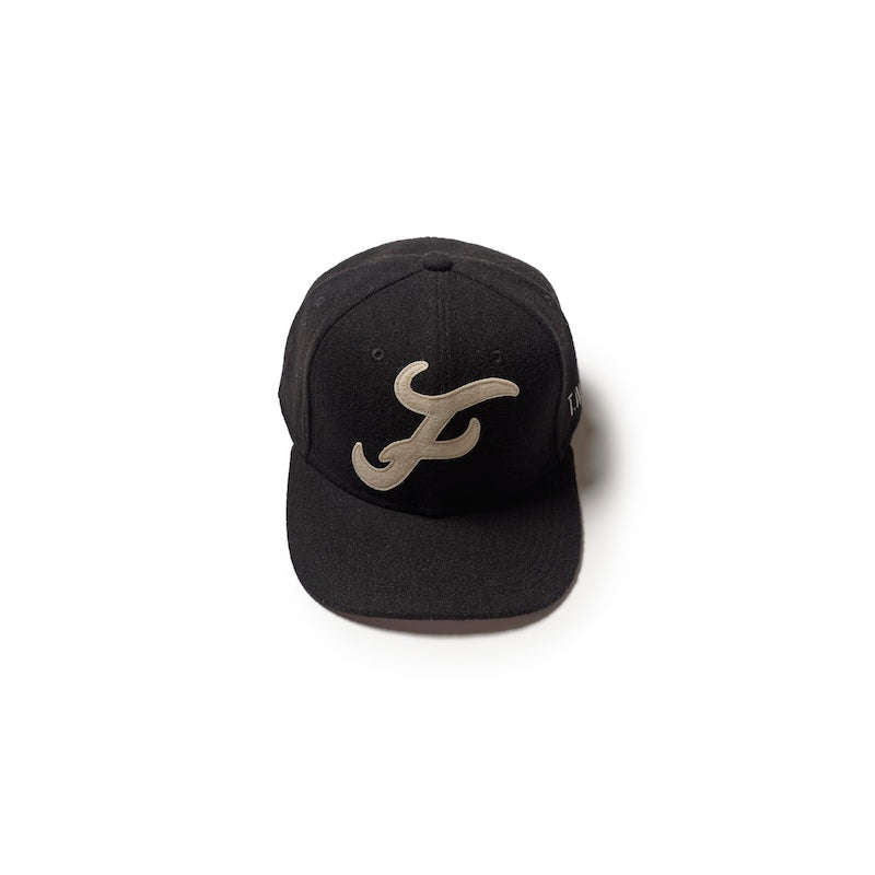 FAKE AS FLOWERS/ FRAVES WOOL CAP(BLACK/CHECK)