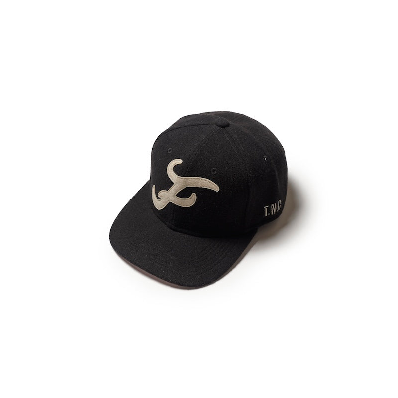 FAKE AS FLOWERS/ FRAVES WOOL CAP(BLACK/CHECK)