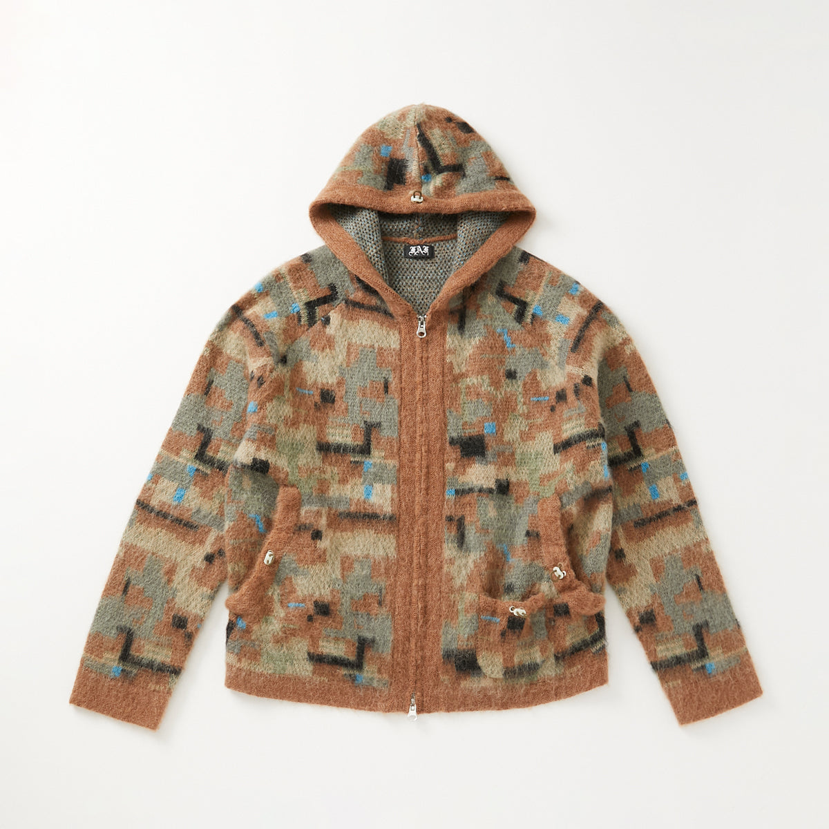 FAKE AS FLOWERS/Mohair Hoodie