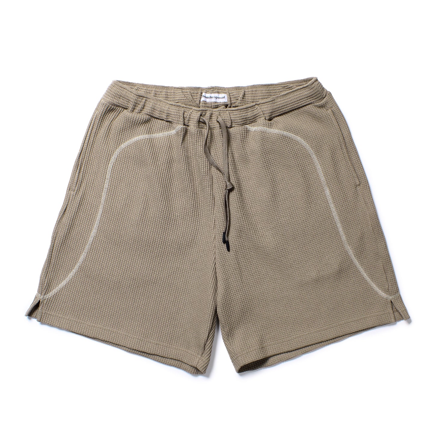 POVAL/Fabien Waffle Shorts(Khaki)