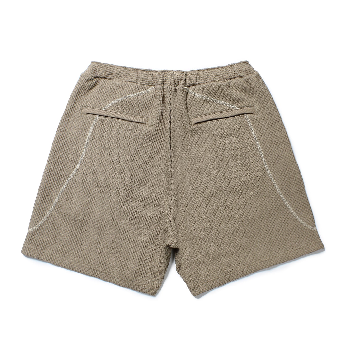 POVAL/Fabien Waffle Shorts(Khaki)