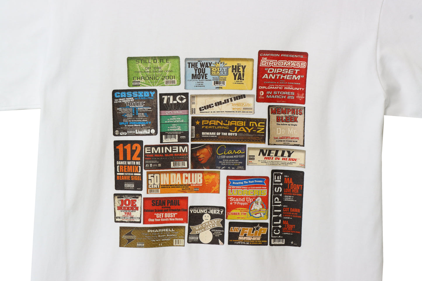 Club Bangers Tee(WHITE)/THROWBACK(スローバック)