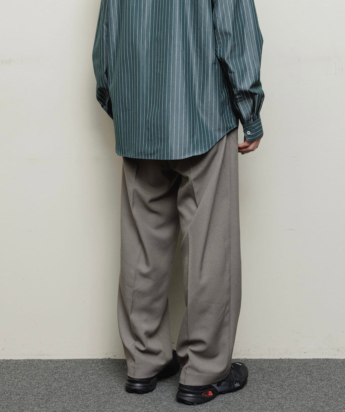 BAL/FARAH FAUX WOOL WIDE TAPERED EASY
