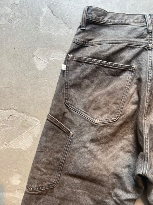 FAKE AS FLOWERS/NEWCOMMUNE DIRT BAGGY DENIM