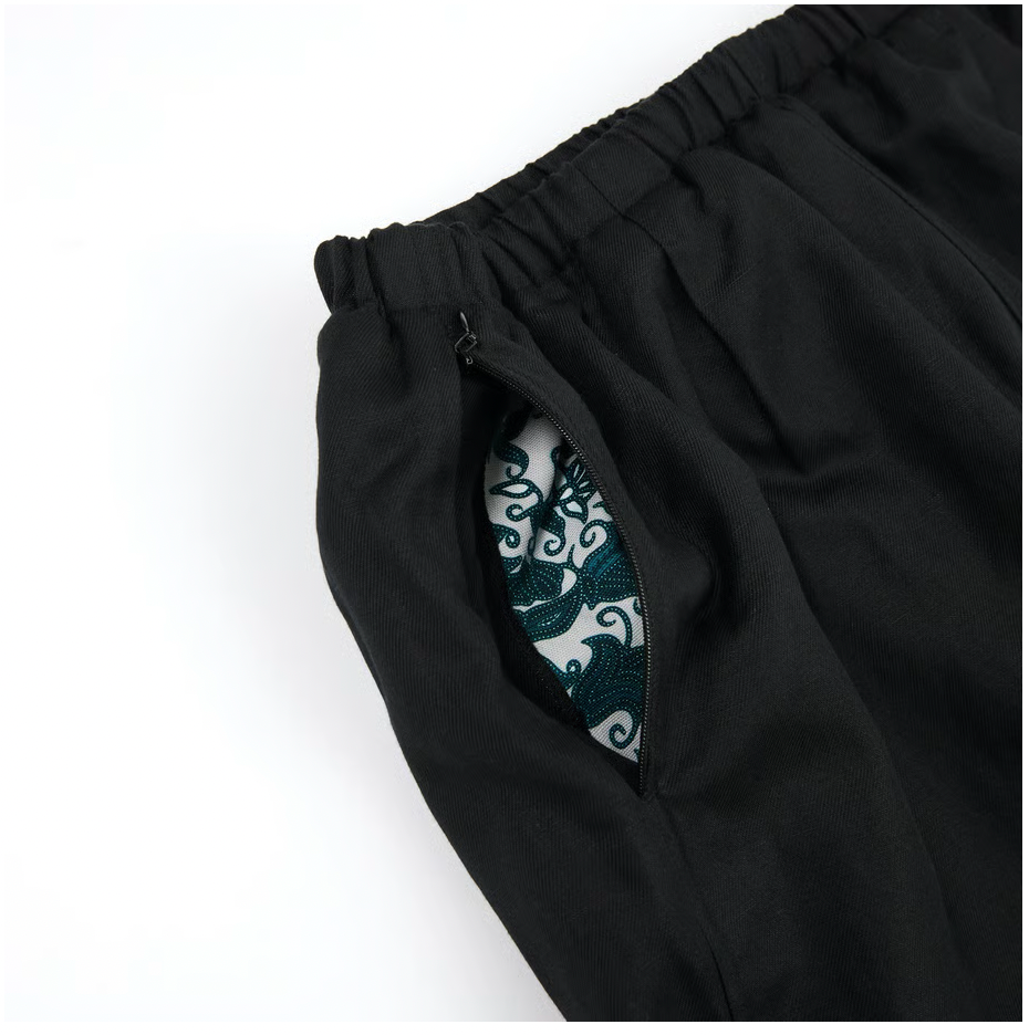 裏地フリースORGANIC PT(BLACK)/Rajabrooke