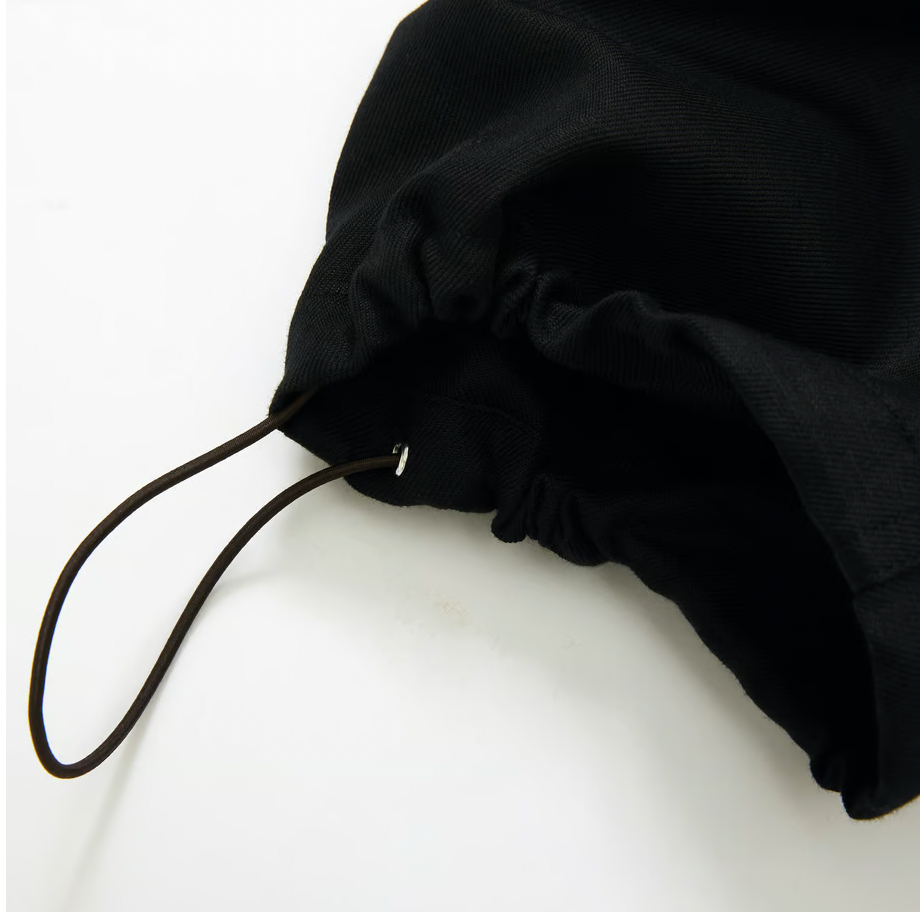 裏地フリースORGANIC PT(BLACK)/Rajabrooke