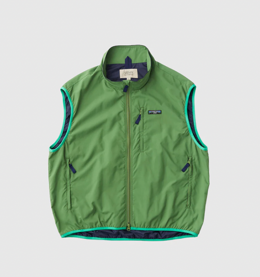 SEDAN ALL-PUPOSE/Full Zip Packable Vest(Green)