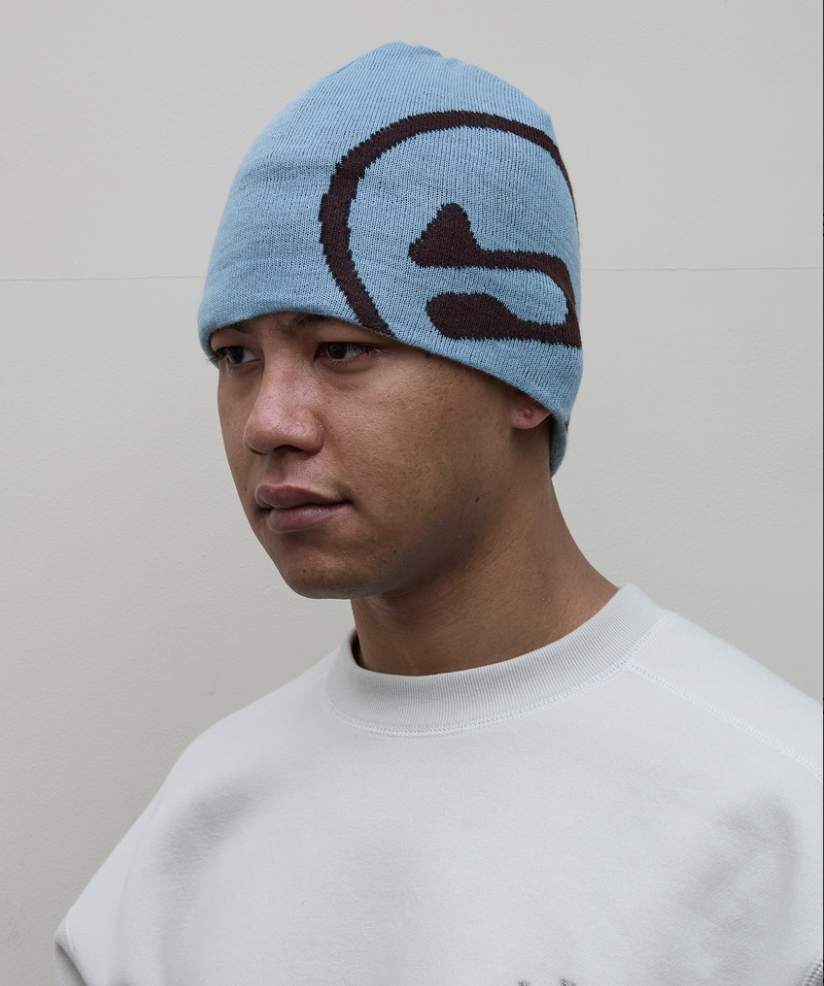 BAL/BIG LOGO SOFT BEANIE HAT
