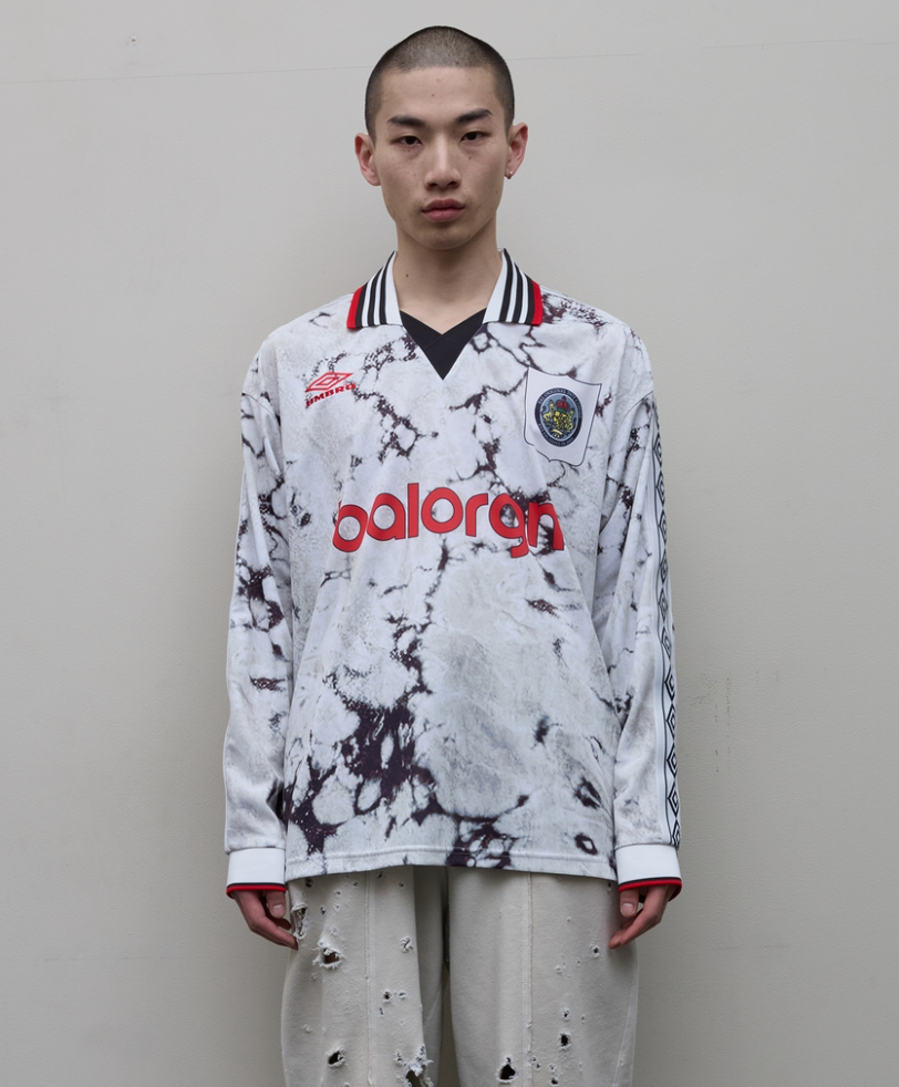 BAL/UMBRO LS SOCCER JERSEY(WHITE)