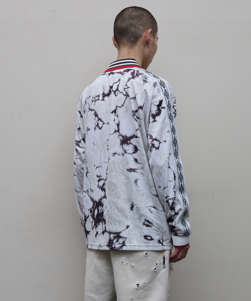 BAL/UMBRO LS SOCCER JERSEY(WHITE)