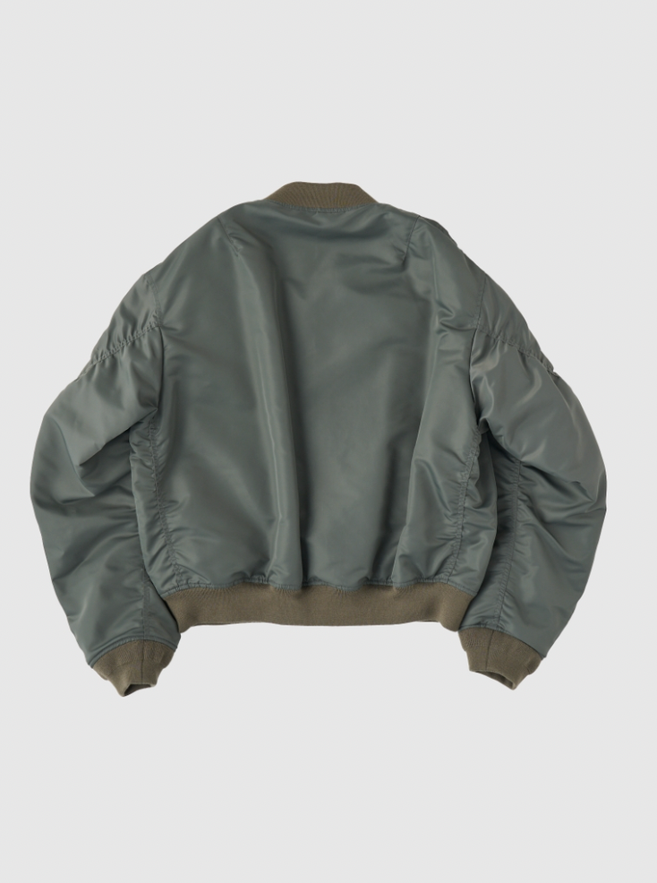 SEDAN ALL-PURPOSE/Reversible CORDURA Flight Jacket(Sage Green x Orange)