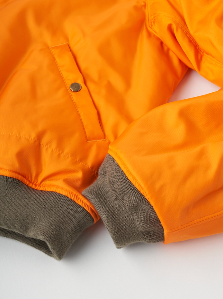 SEDAN ALL-PURPOSE/Reversible CORDURA Flight Jacket(Sage Green x Orange)