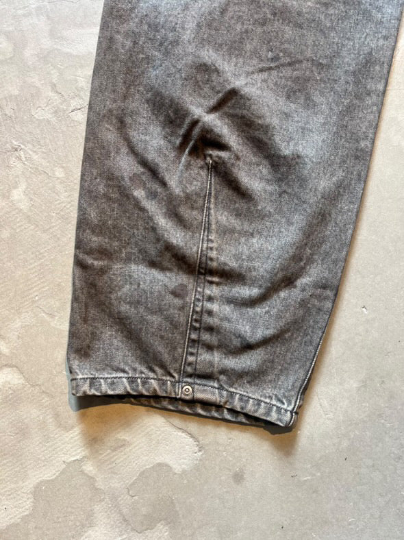 FAKE AS FLOWERS/NEWCOMMUNE DIRT BAGGY DENIM