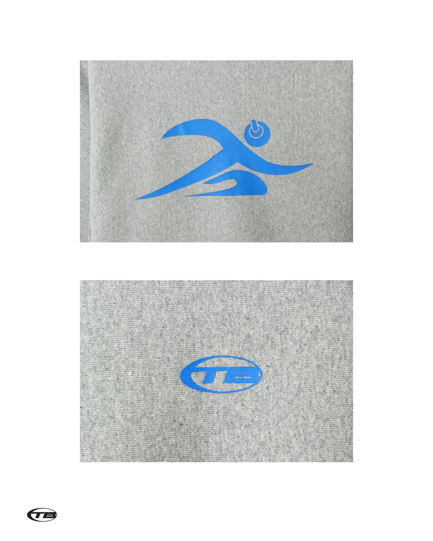 Runner Crew Neck Sweat(White)/THROWBACK