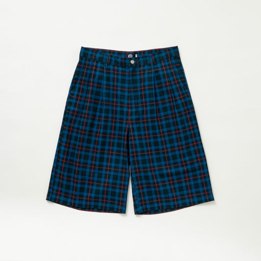 SOL/Checked Baggy Shorts