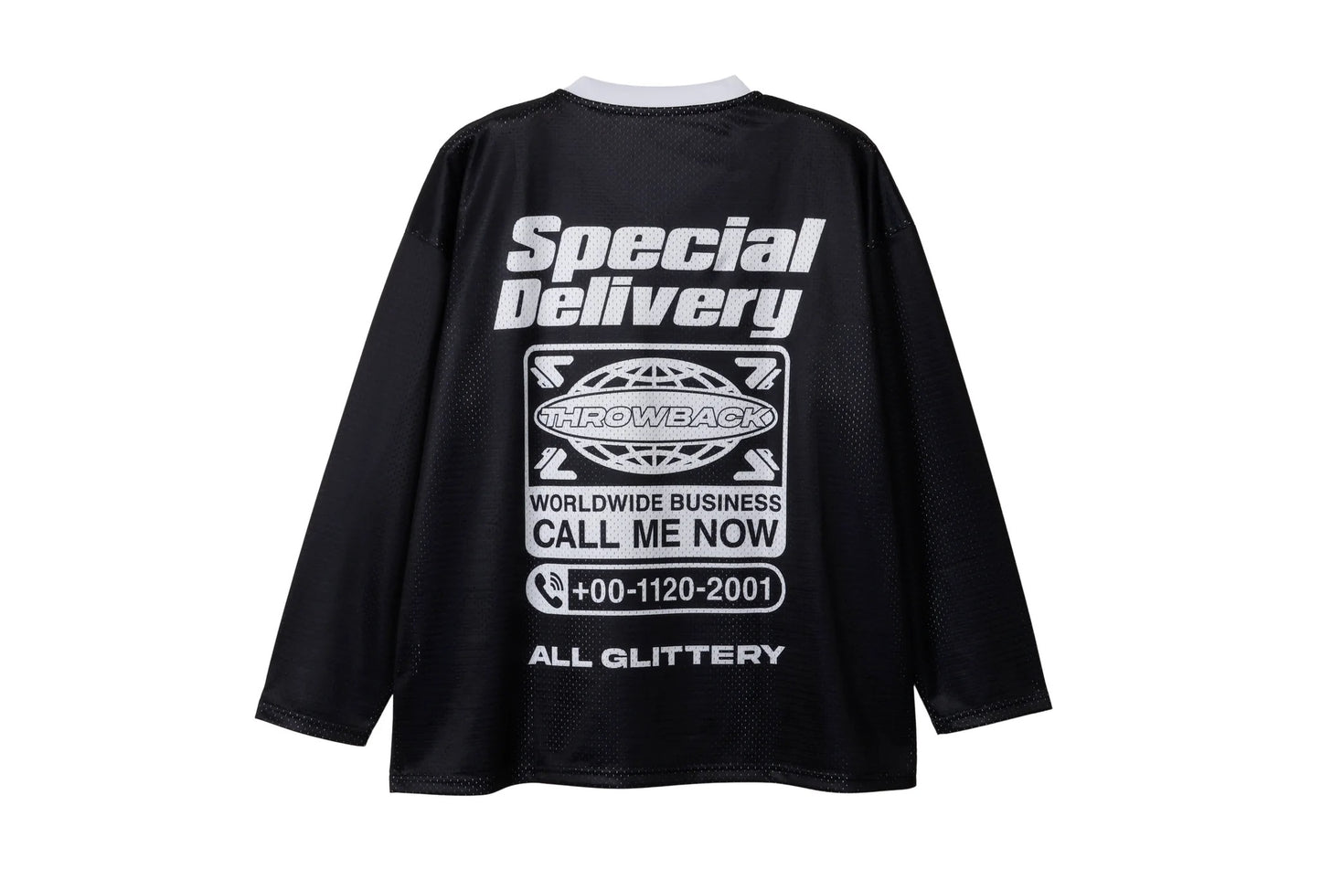 THROWBACK/World Wide Mesh Jersey