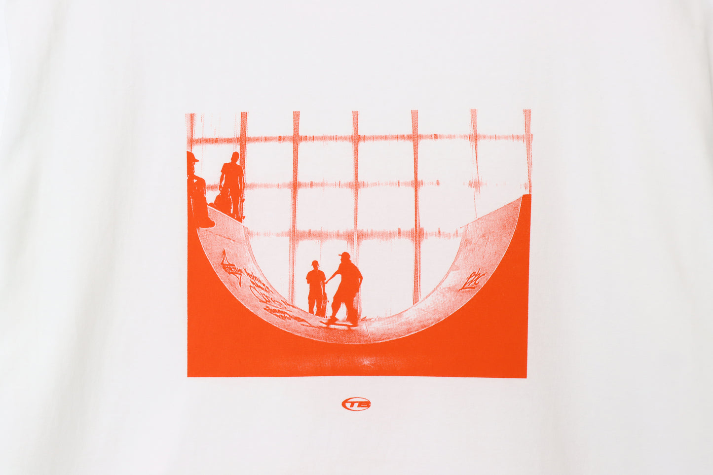 Frontin' Tee(Orange)/THROWBACK(スローバック)