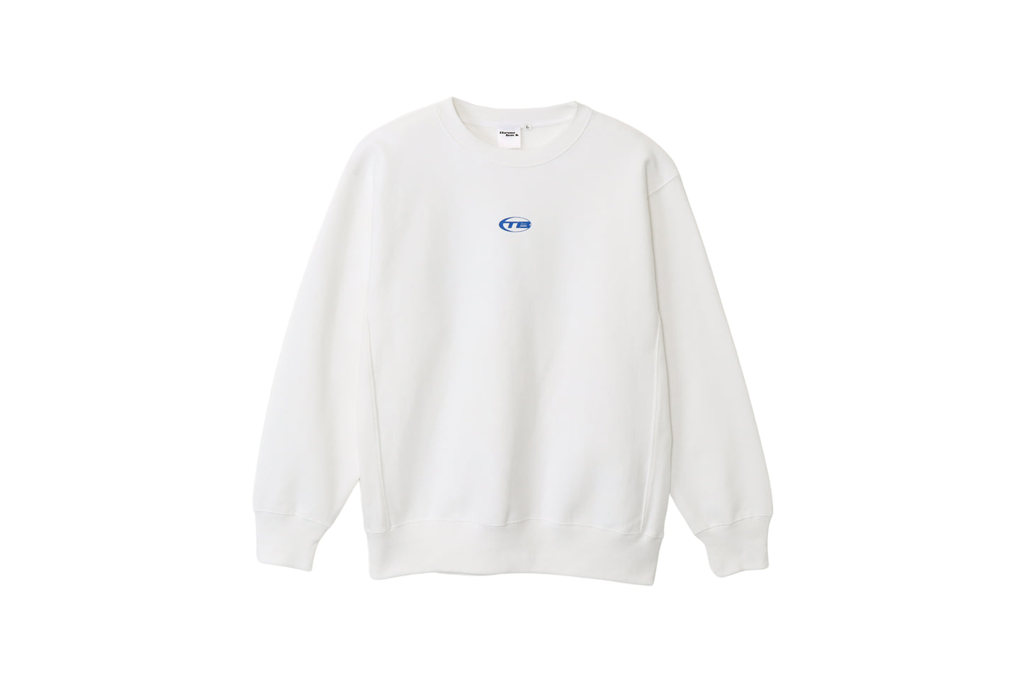 Runner Crew Neck Sweat(White)/THROWBACK