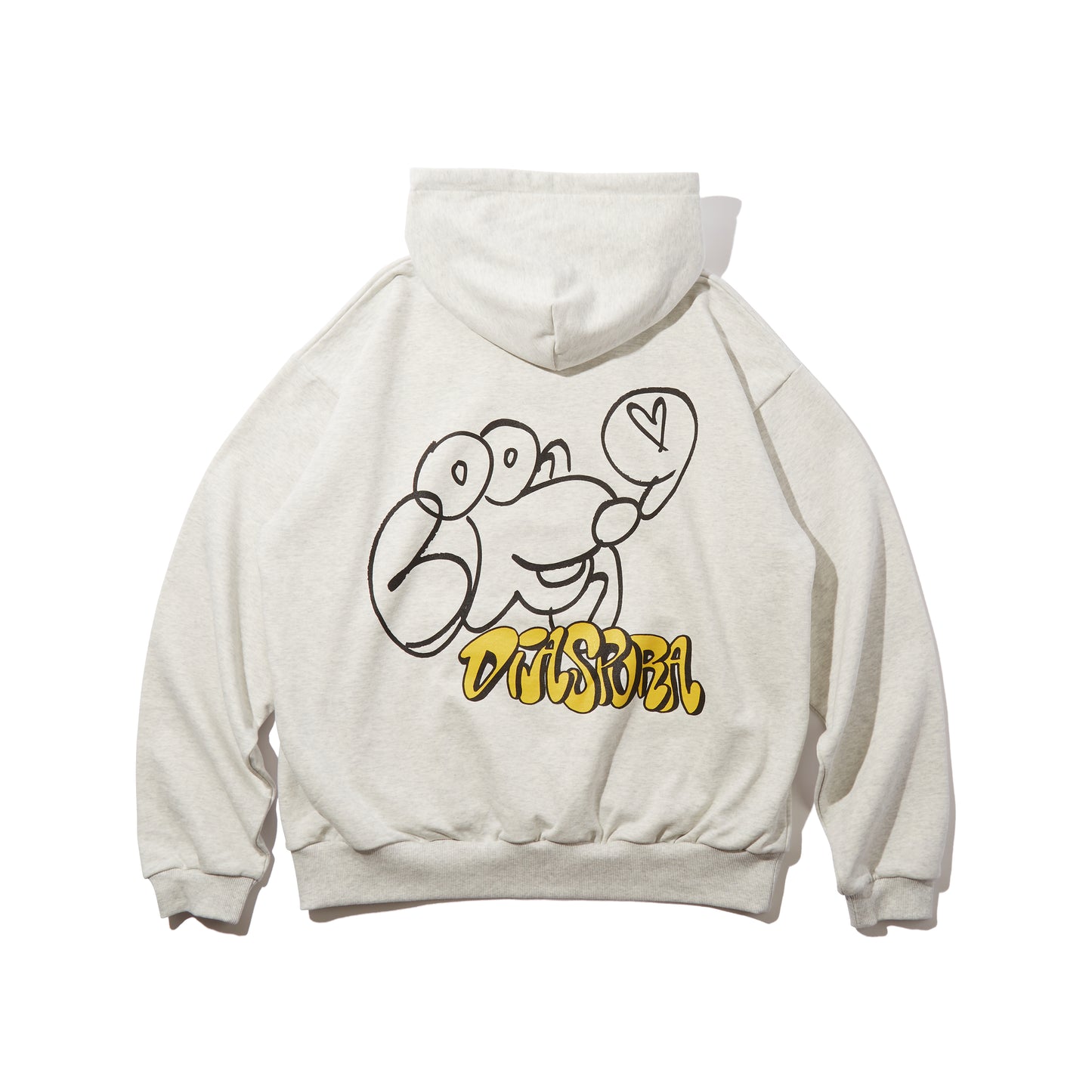 Sunday Hooded Sweatshirt(ICE)/Diaspora skateboards
