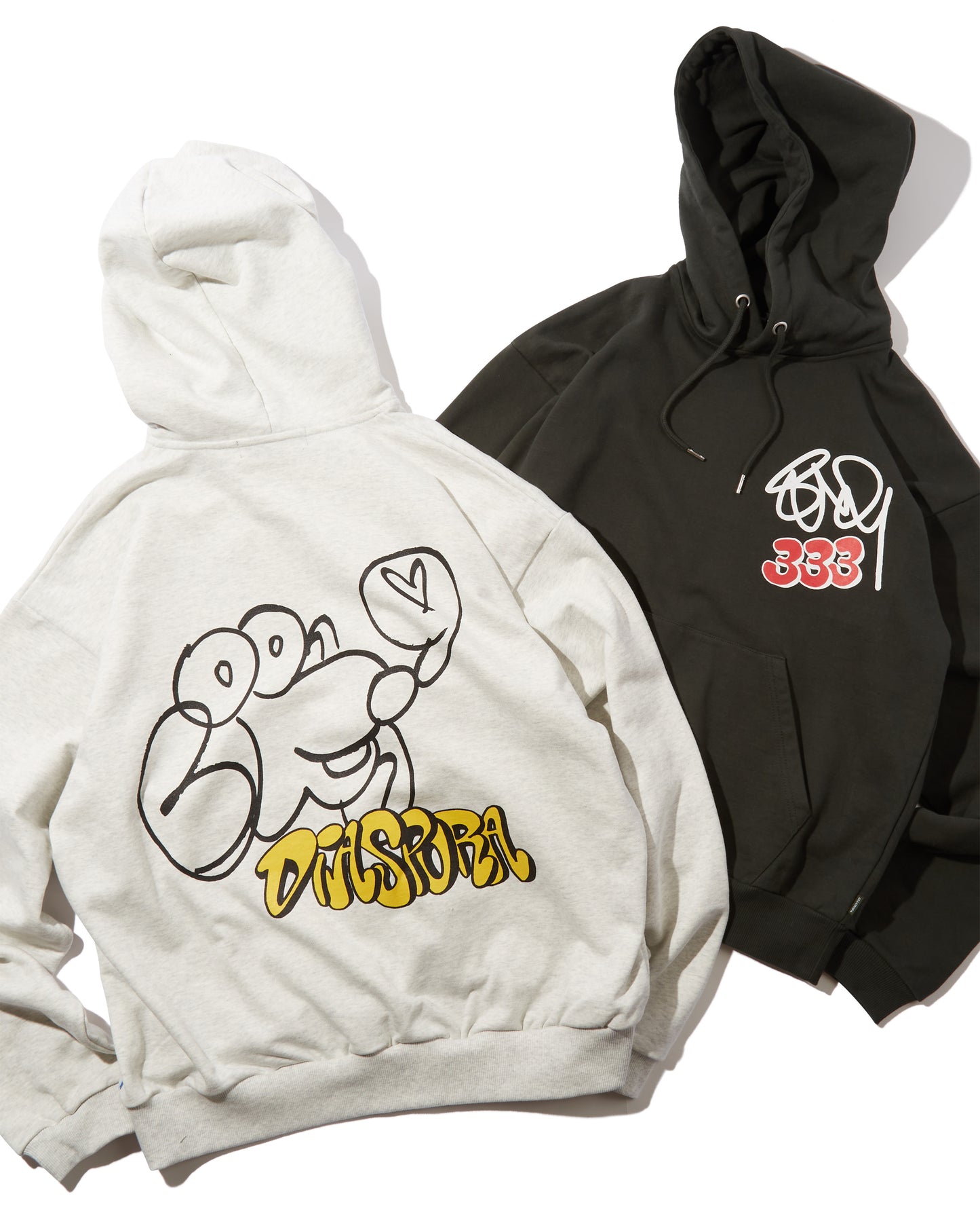 Sunday Hooded Sweatshirt(ICE)/Diaspora skateboards