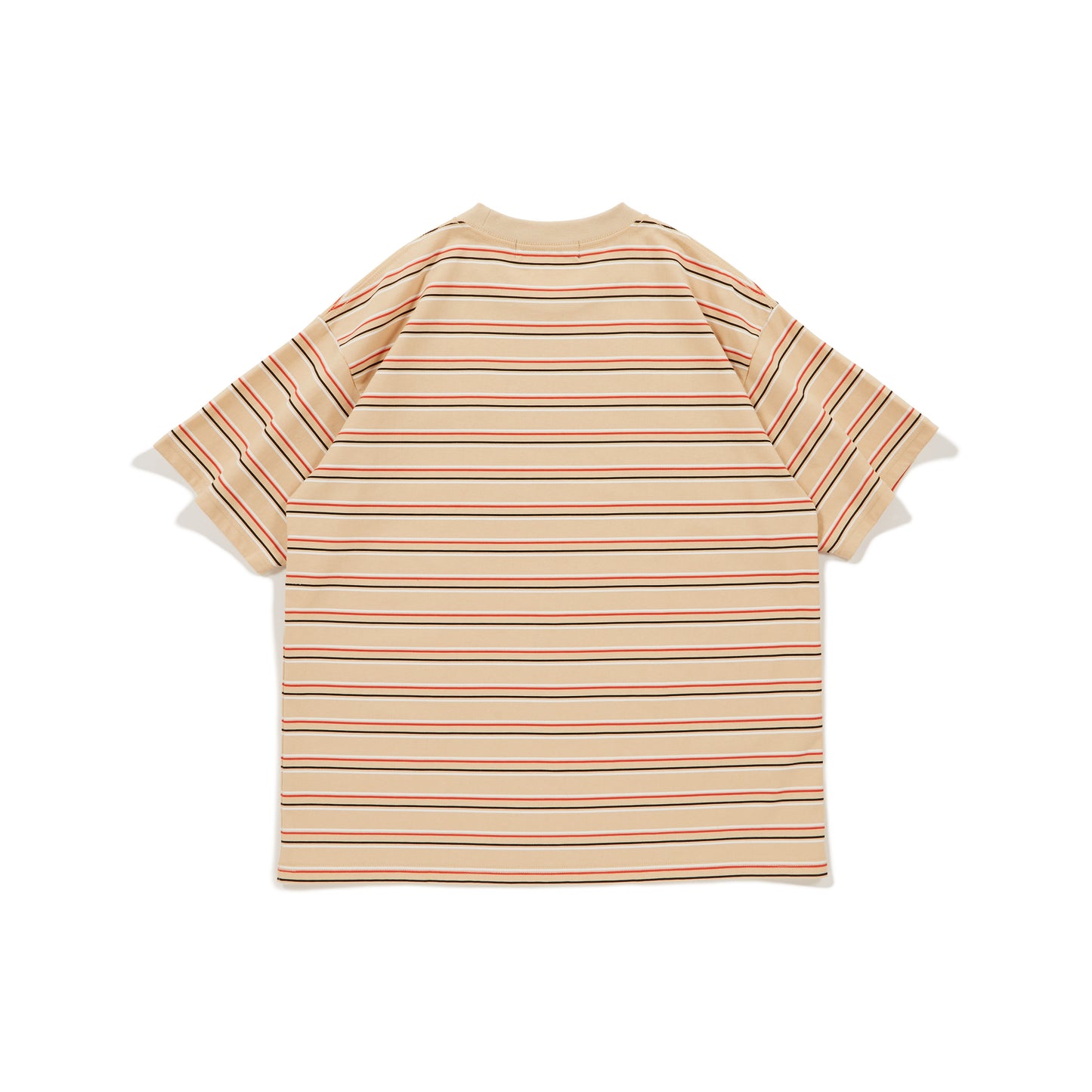 Diaspora skateboards/Printed Stripe S/S Top(Pink Beige)