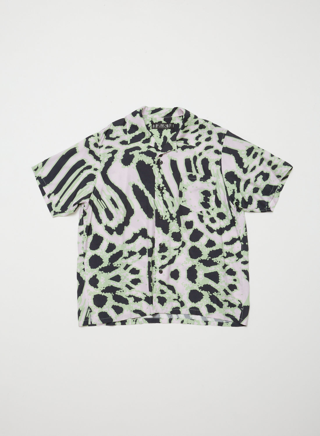 BAL(バル)/ACID ANIMAL RAYON SS SHIRT(GREEN)