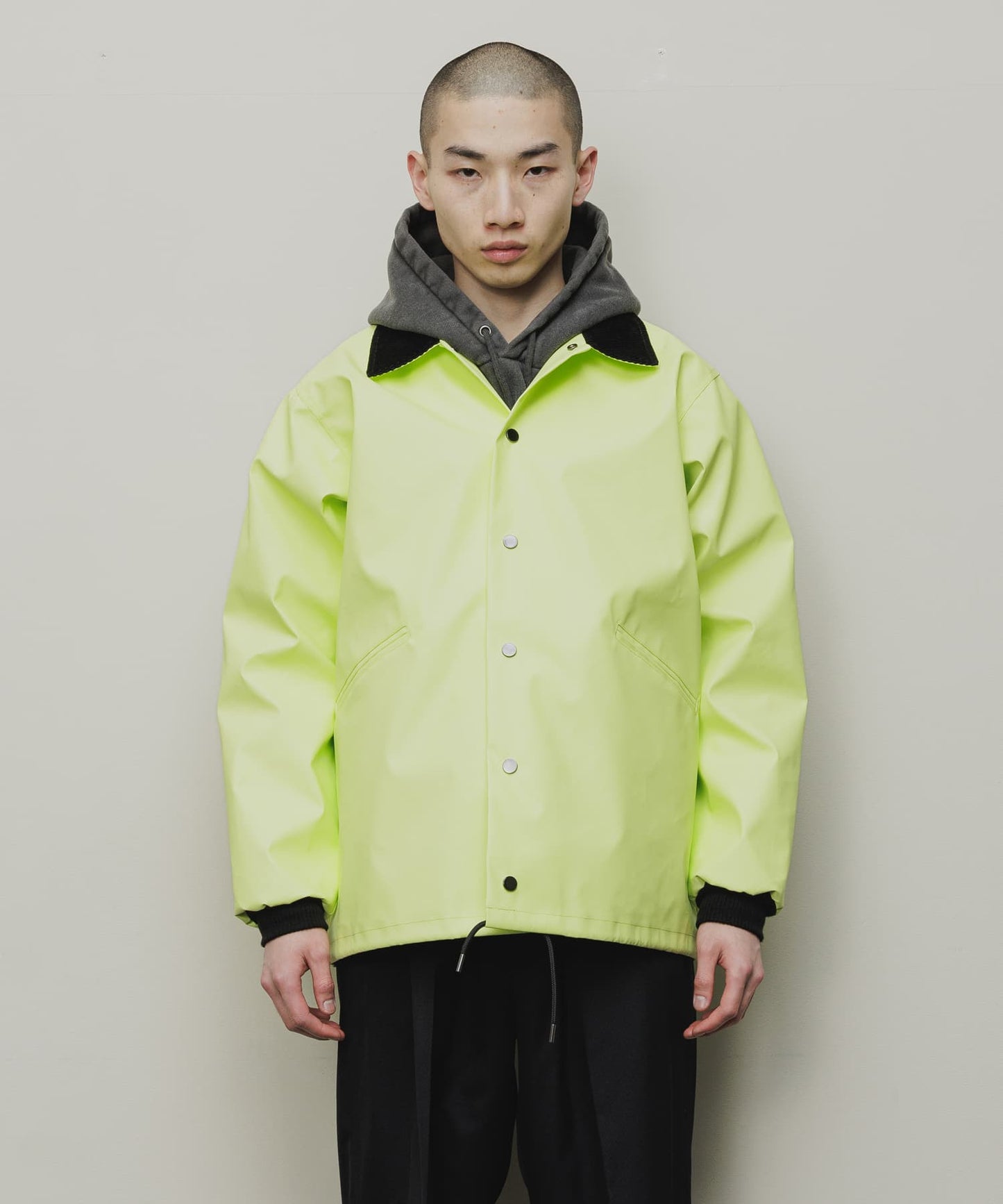 WATER REPELLENT COAH JACKET(LIME)/BAL バル