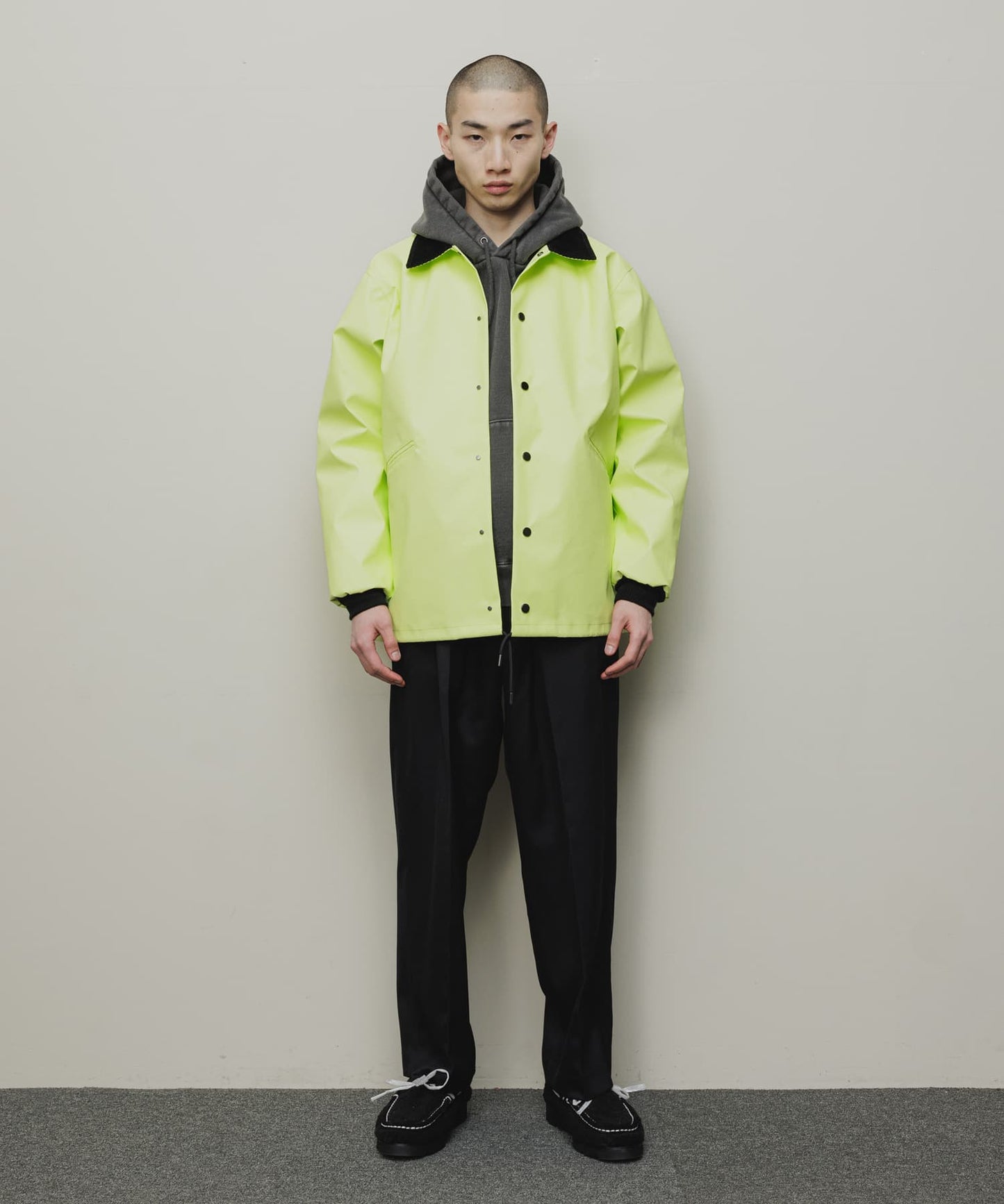 WATER REPELLENT COAH JACKET(LIME)/BAL バル