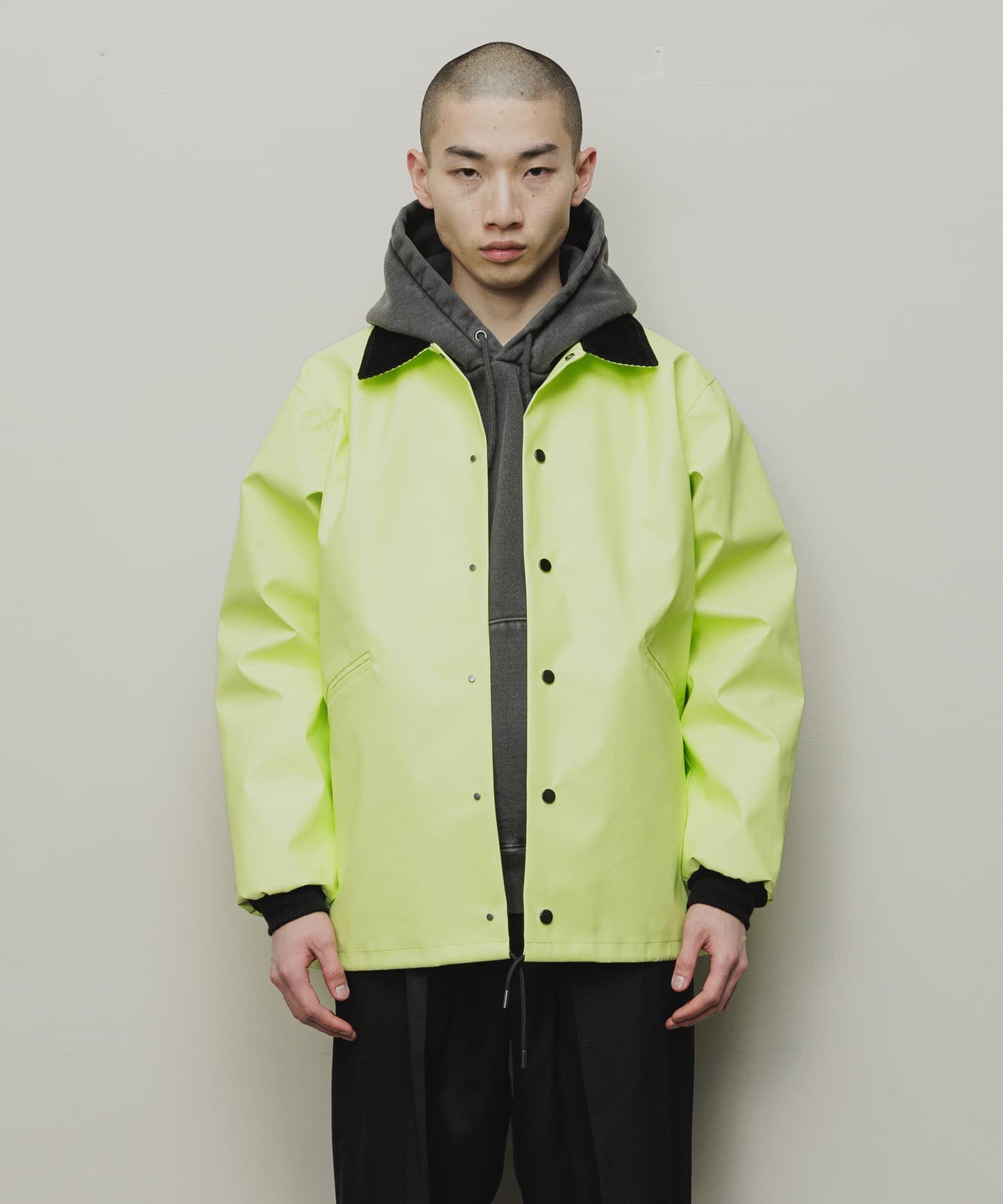 WATER REPELLENT COAH JACKET(LIME)/BAL バル