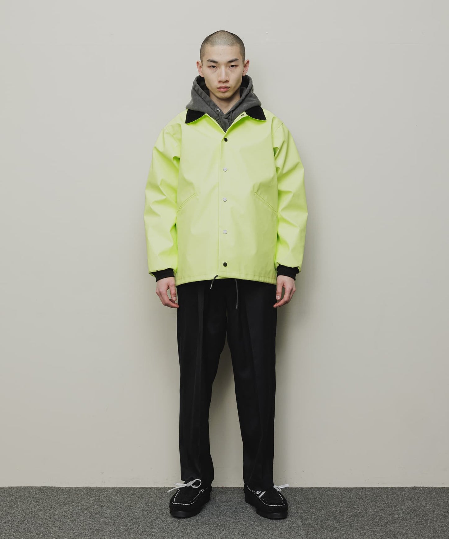 WATER REPELLENT COAH JACKET(LIME)/BAL バル