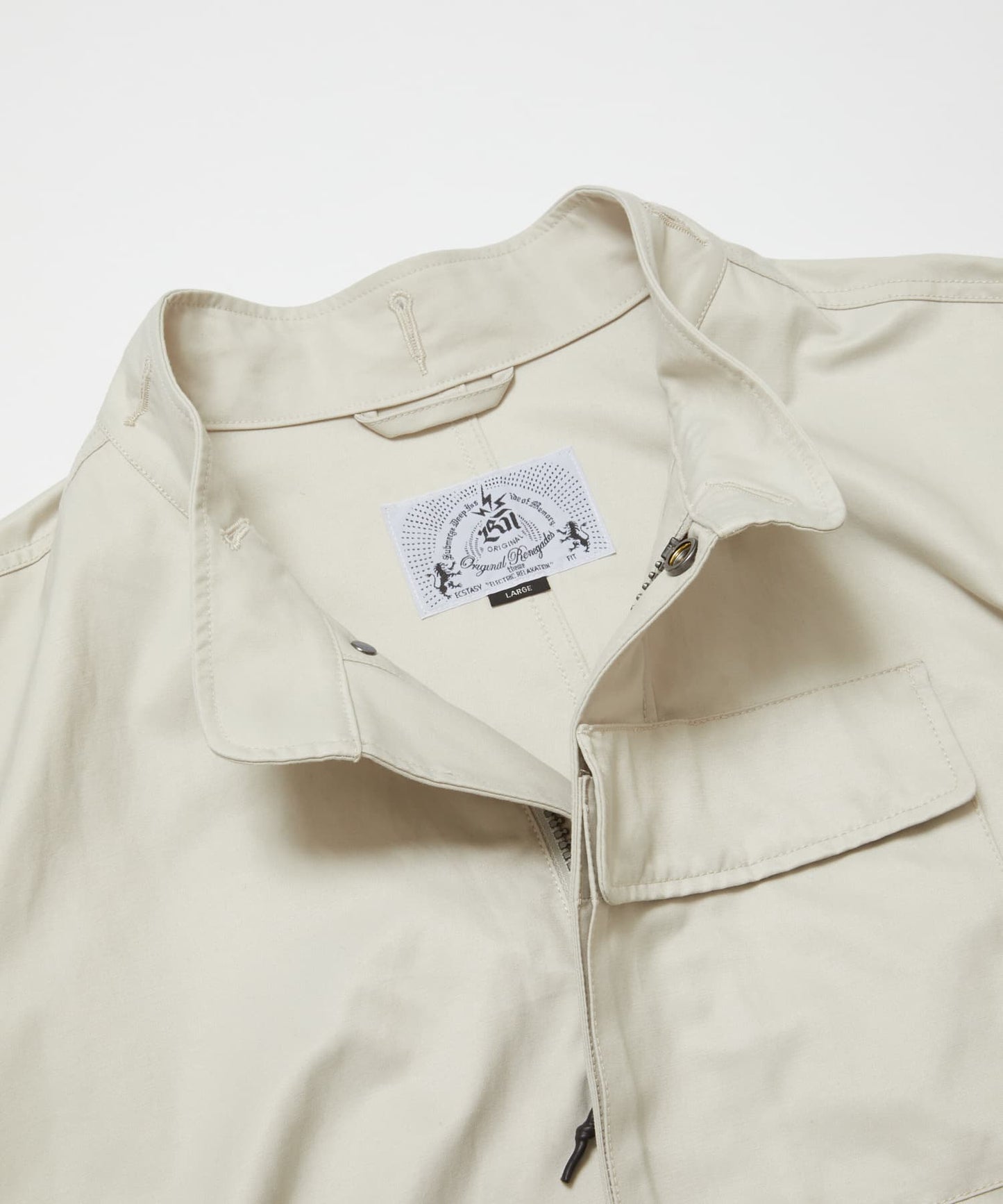 COTTON NYLON FISTTAIL COAT(STONE)/BAL バル