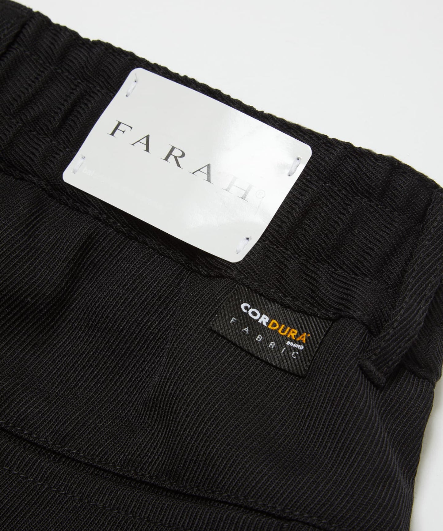 BAL / FARAH WOOL WIDE TAPERED EASY PANT(BLACK)