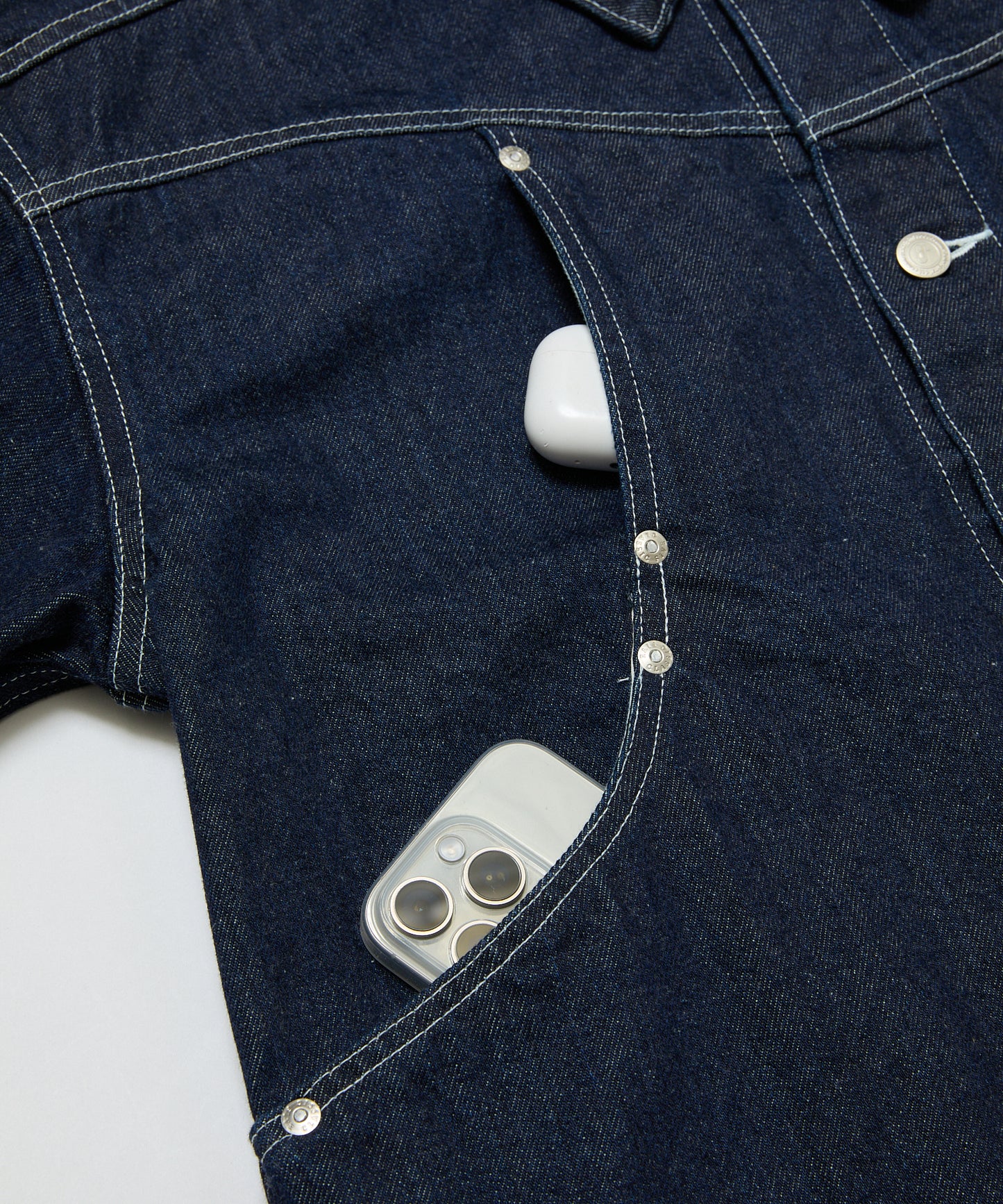 BAL/CARB POCKET DENIM JACKET
