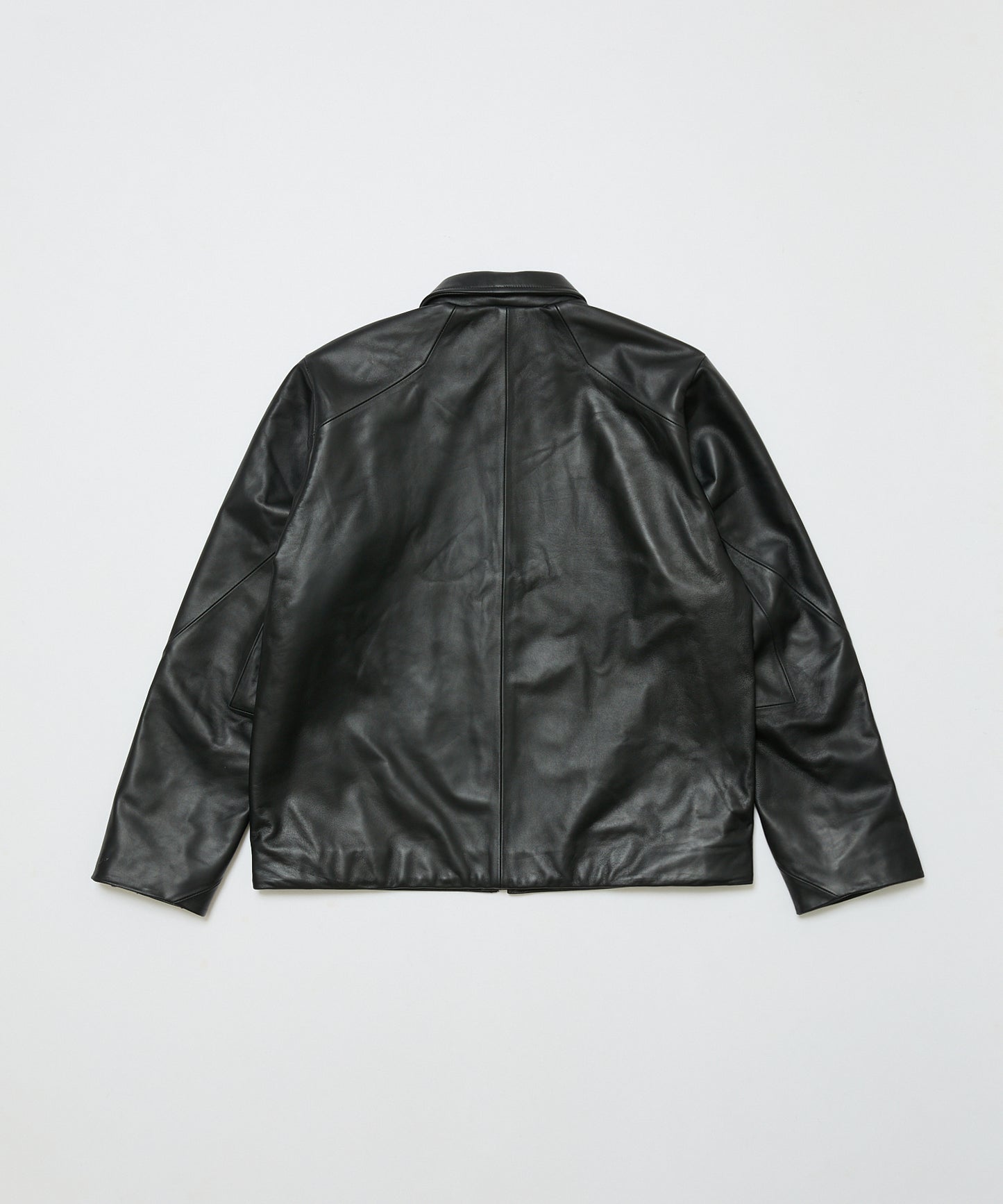 BAL/TECH LEATHER ZIP JACKET