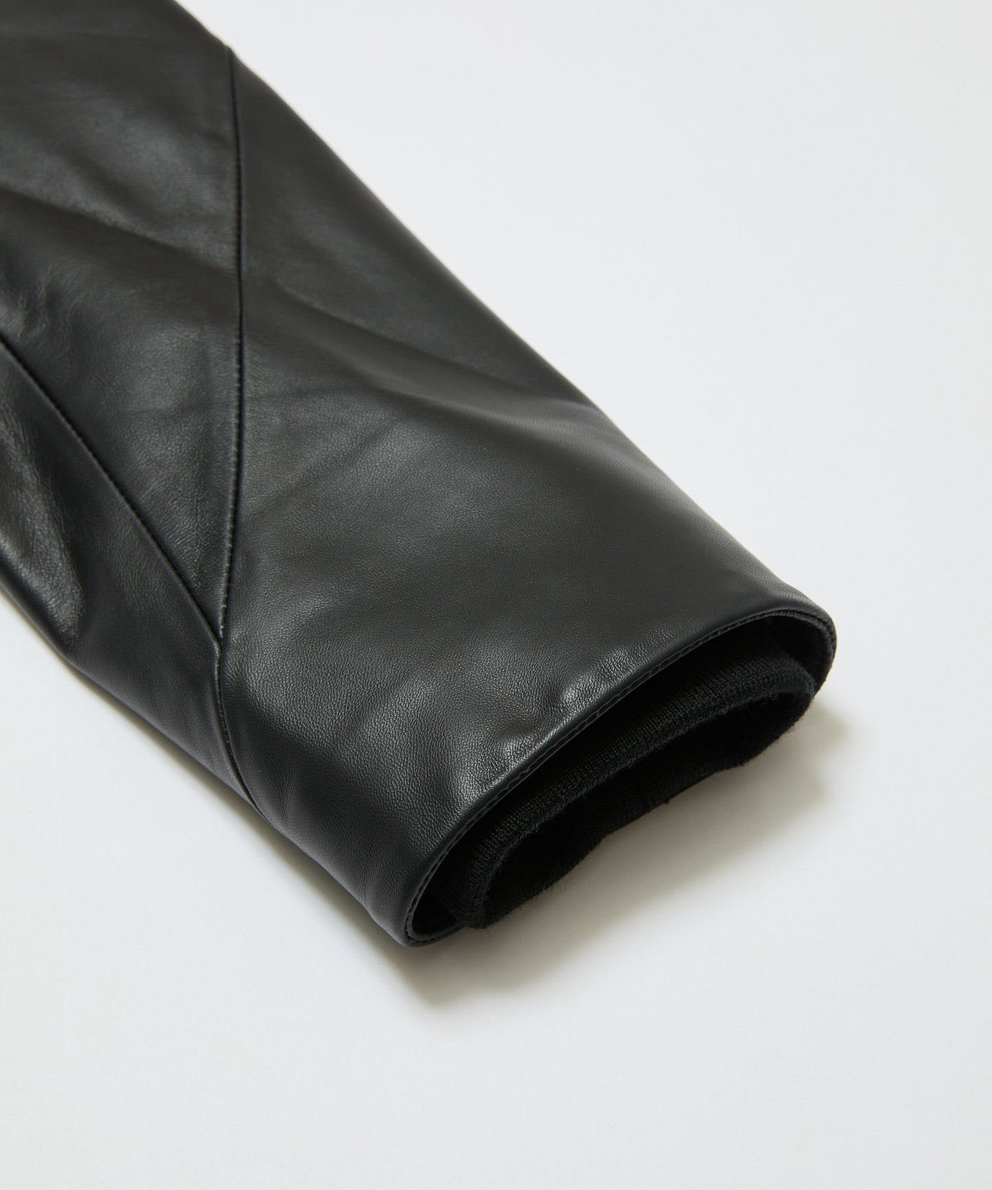 BAL/TECH LEATHER ZIP JACKET