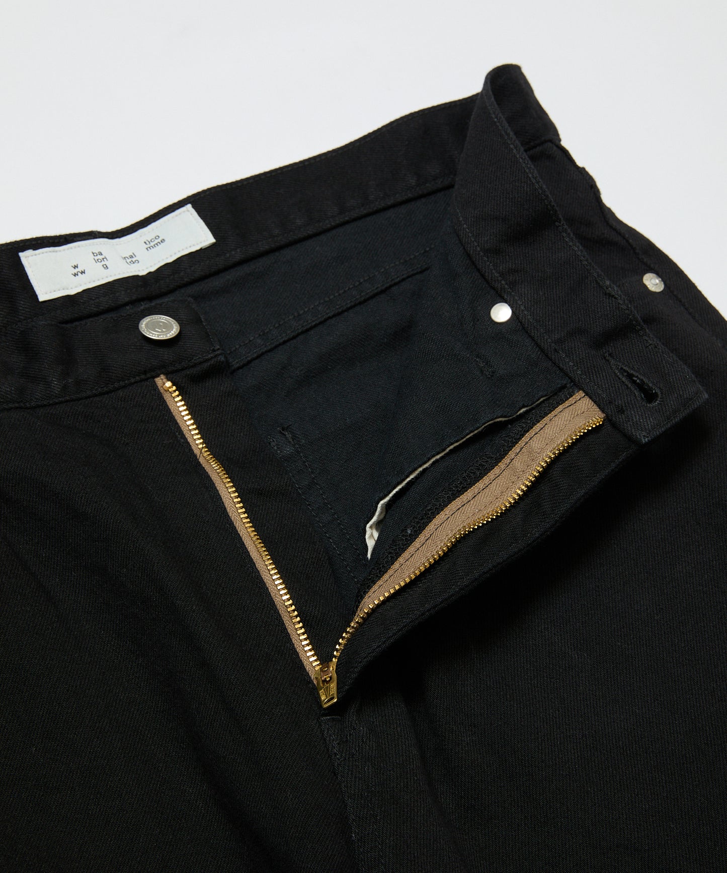 BAL/12OZ STRAIGHT LEG 5P JEAN