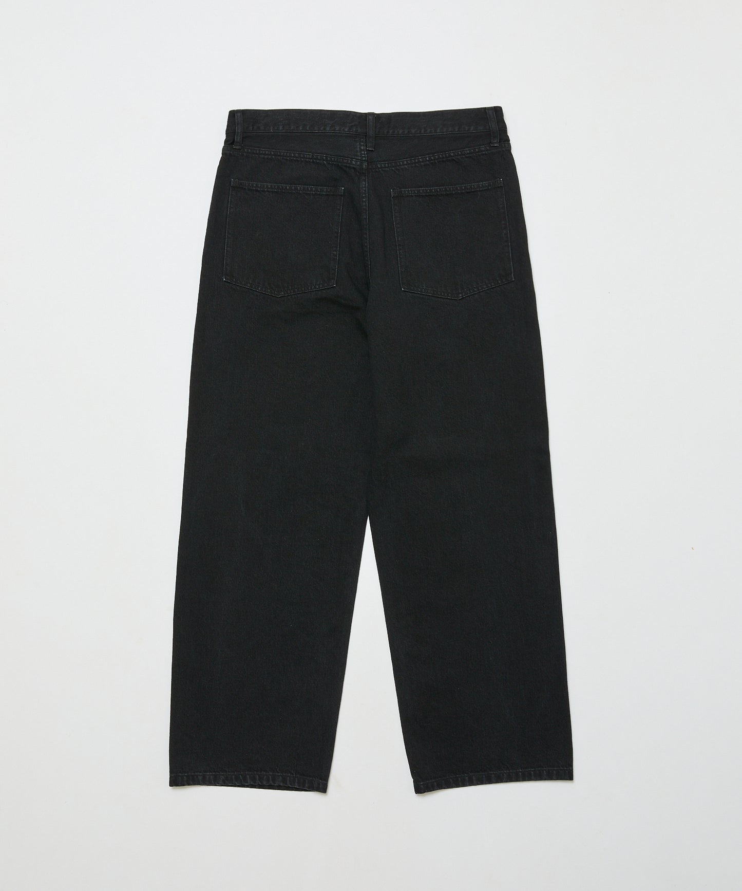 BAL/12OZ STRAIGHT LEG 5P WASHED JEAN