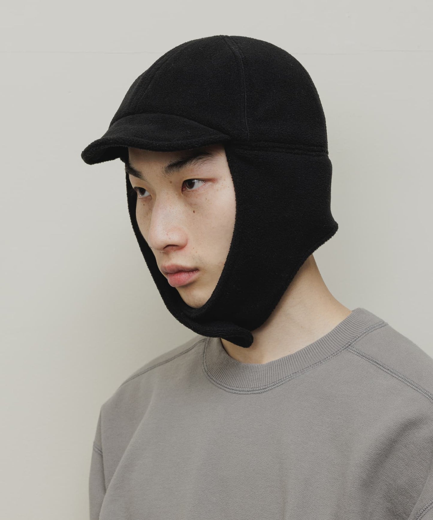 FLEECE TROOPER HAT(BLACK)/BAL