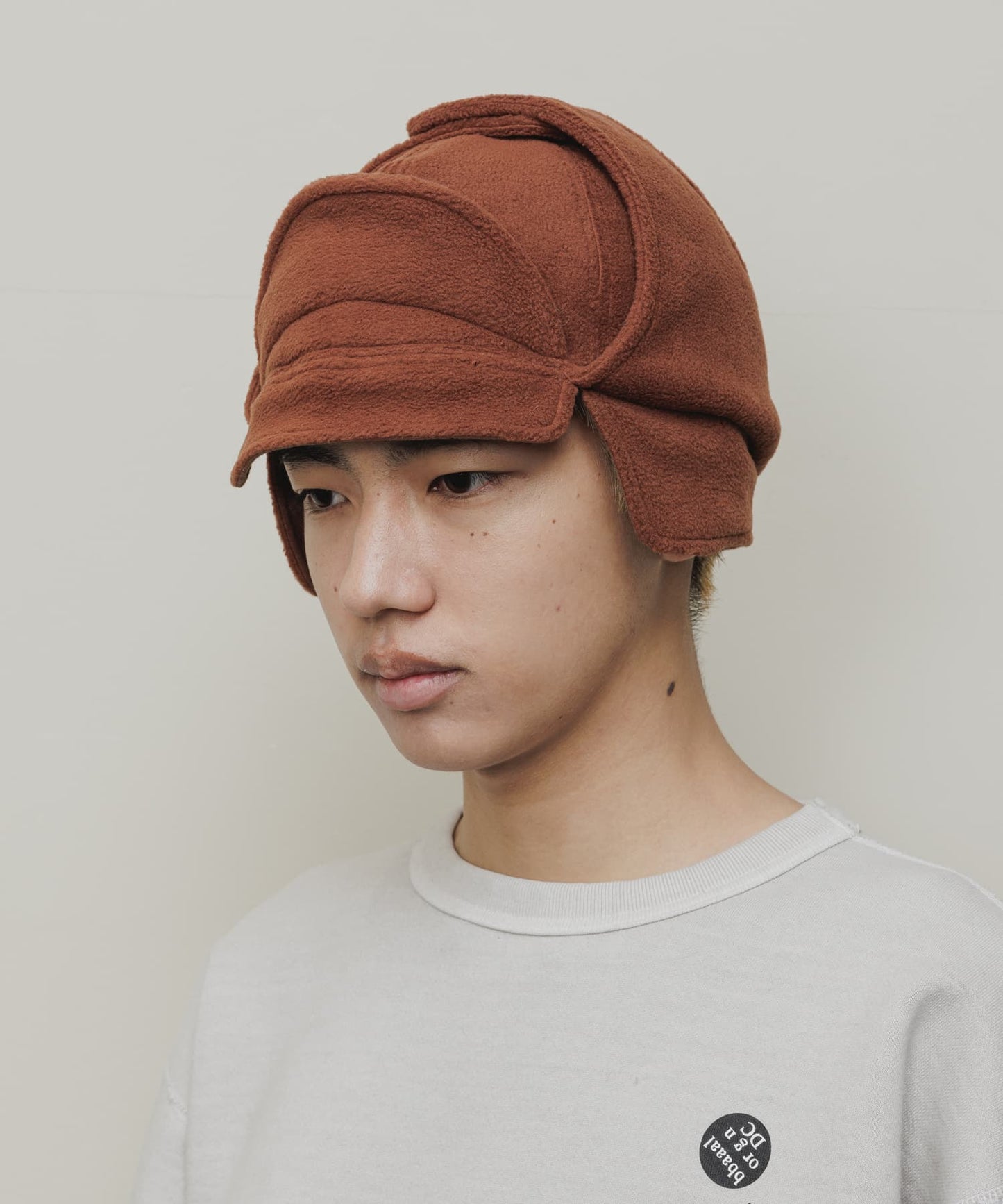 FLEECE TROOPER HAT(BROWN)/BAL