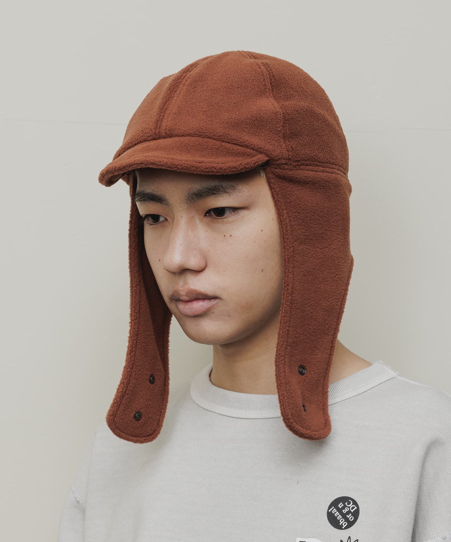 FLEECE TROOPER HAT(BROWN)/BAL