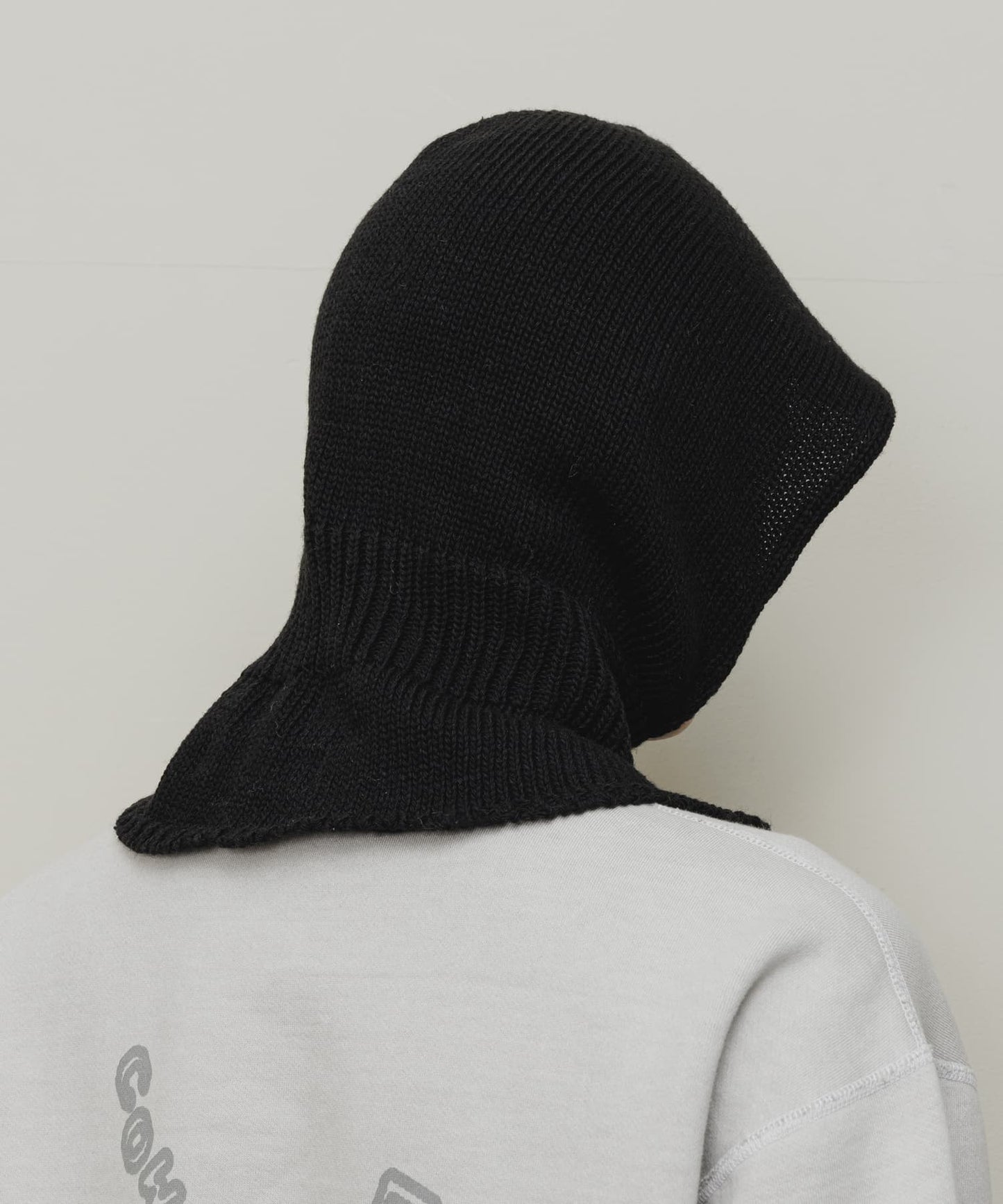 KNIT BALAKLAVA(OLIVE/CHARCOAL/BLACK)/BAL