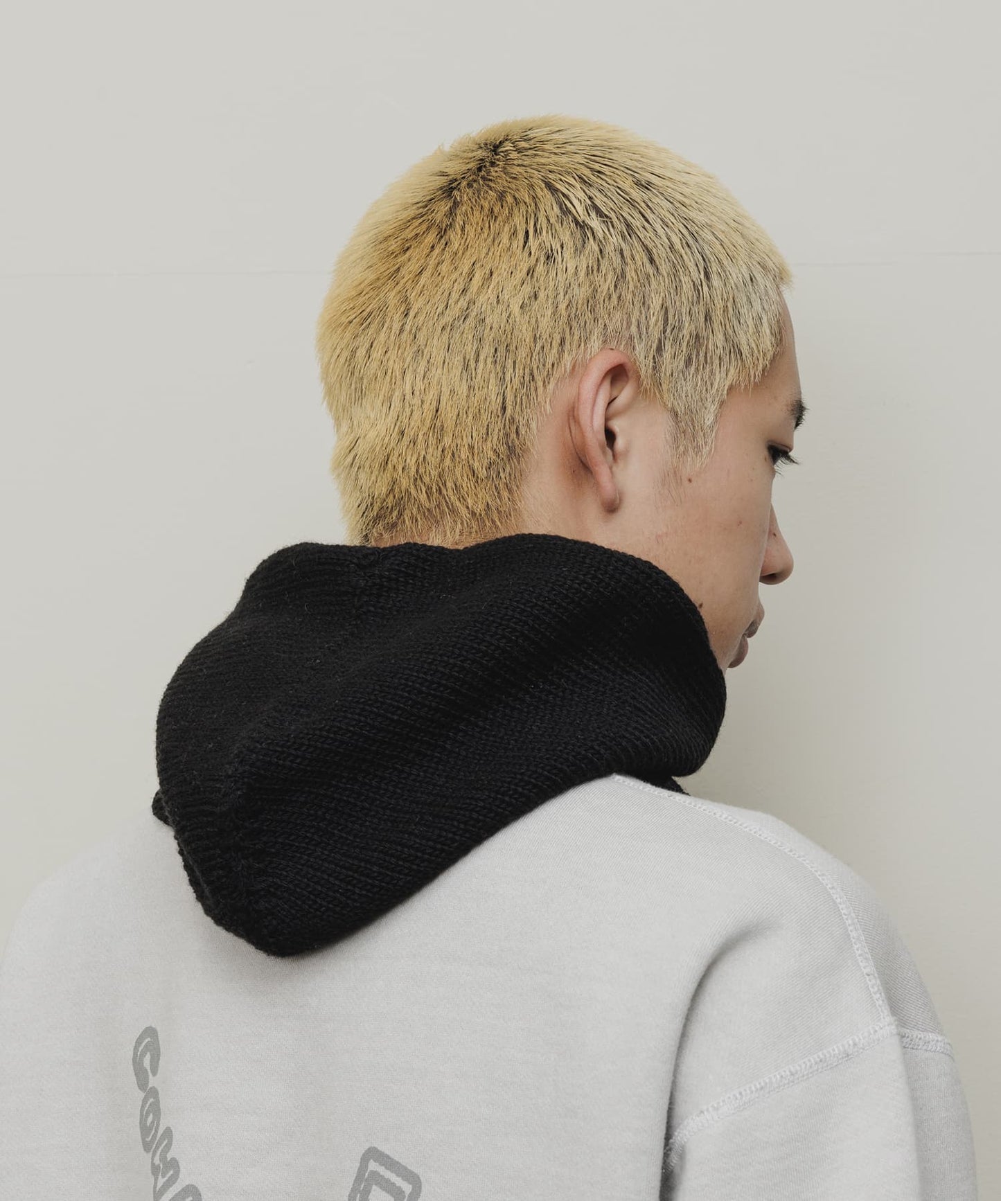 KNIT BALAKLAVA(OLIVE/CHARCOAL/BLACK)/BAL