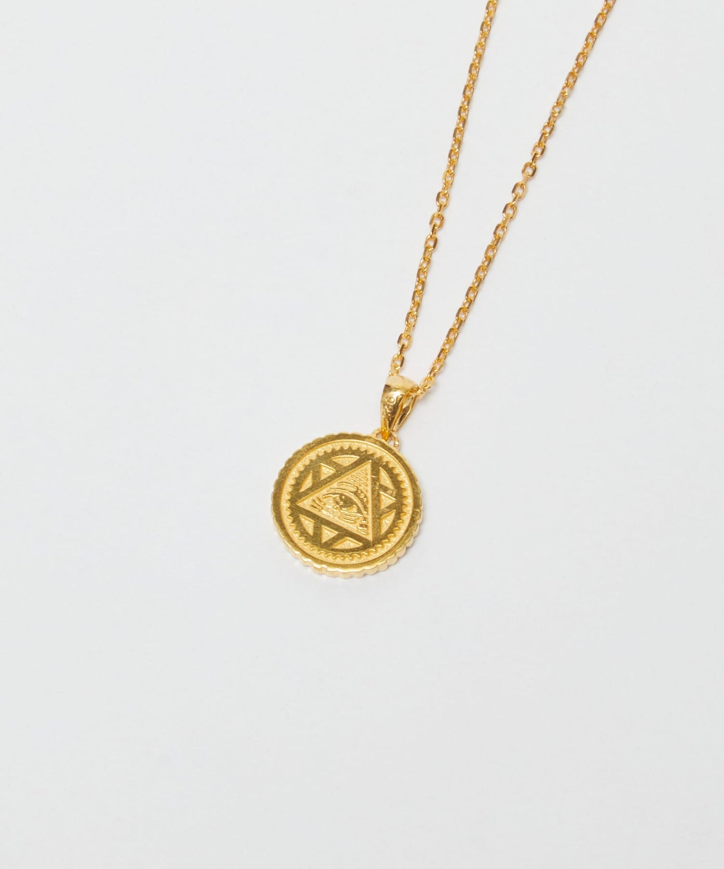 BAL/CULT MEDAL PENDANT (GOLD)