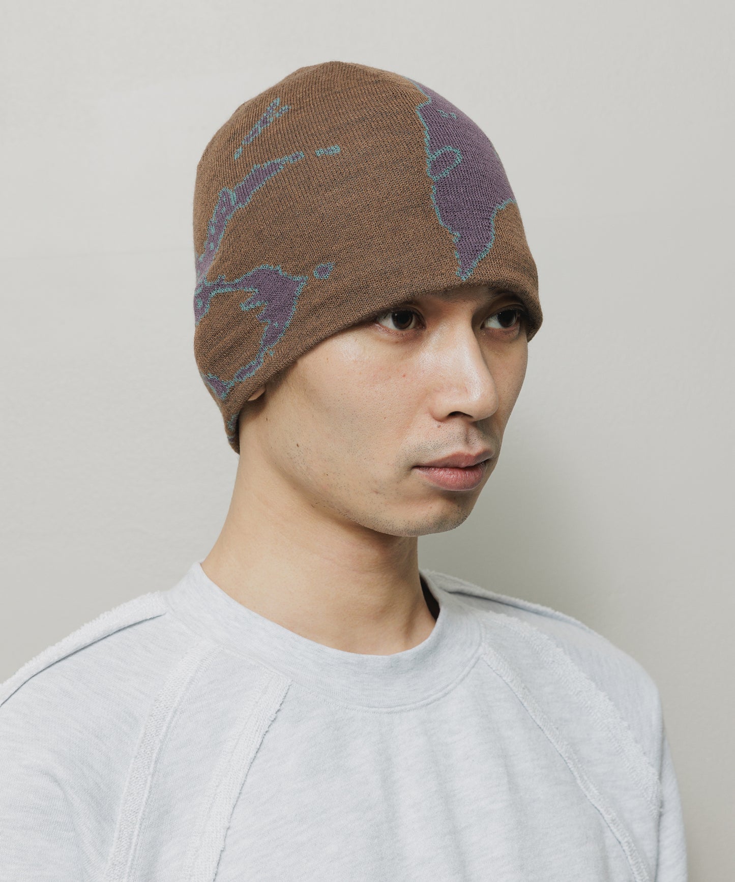 BAL/JACQUARD SOFT BEANIE HAT