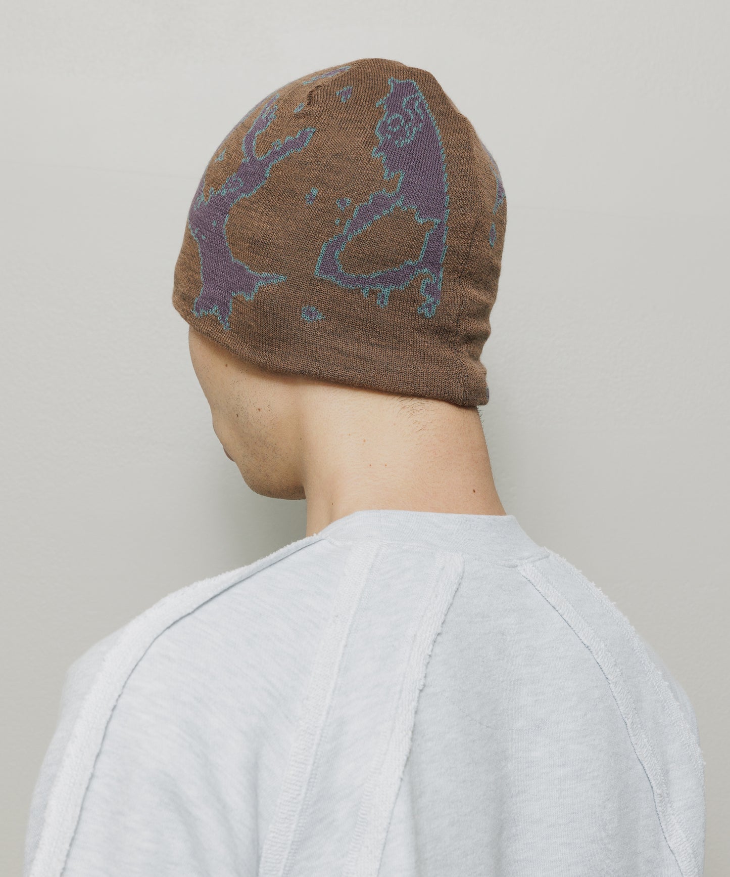 BAL/JACQUARD SOFT BEANIE HAT