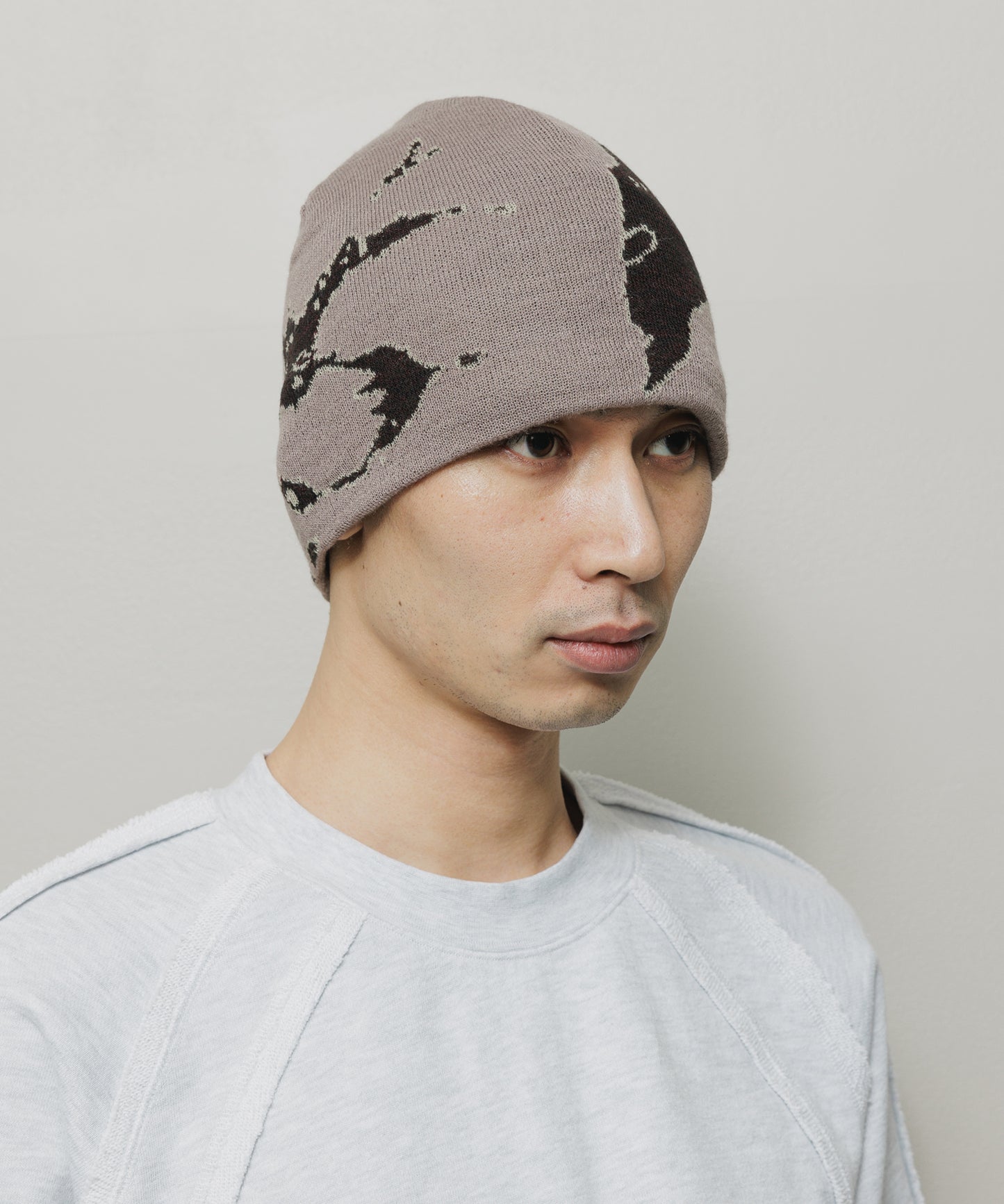 BAL/JACQUARD SOFT BEANIE HAT