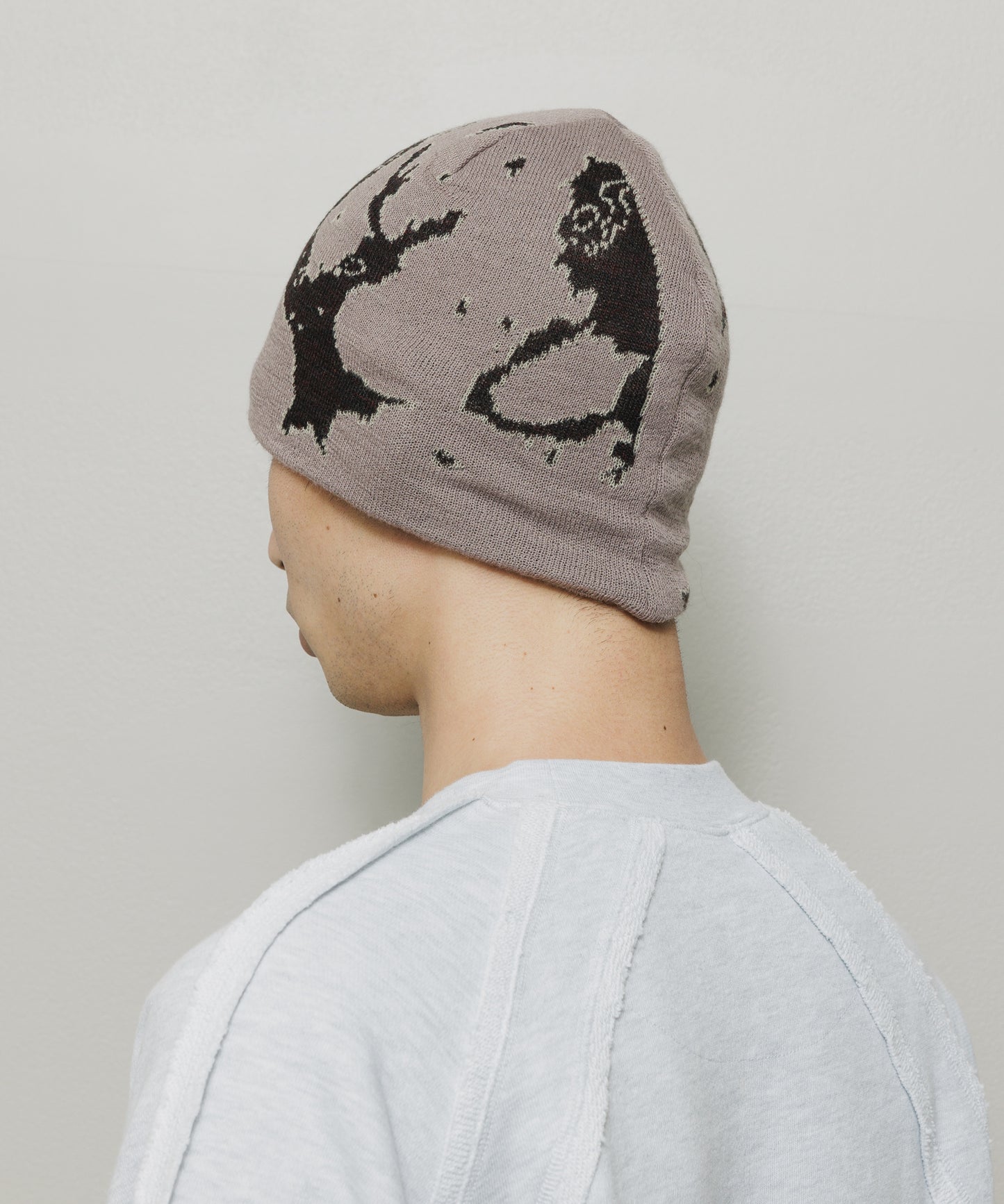 BAL/JACQUARD SOFT BEANIE HAT