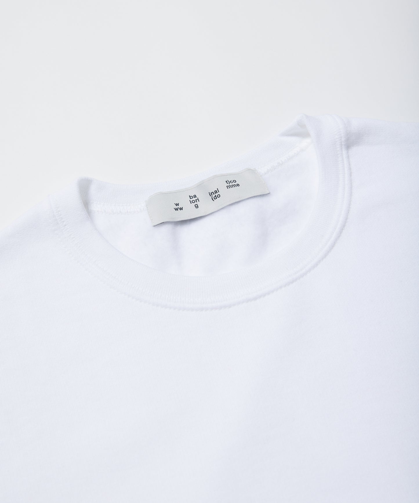 Triped do..ver313 crew(WHITE)/BAL