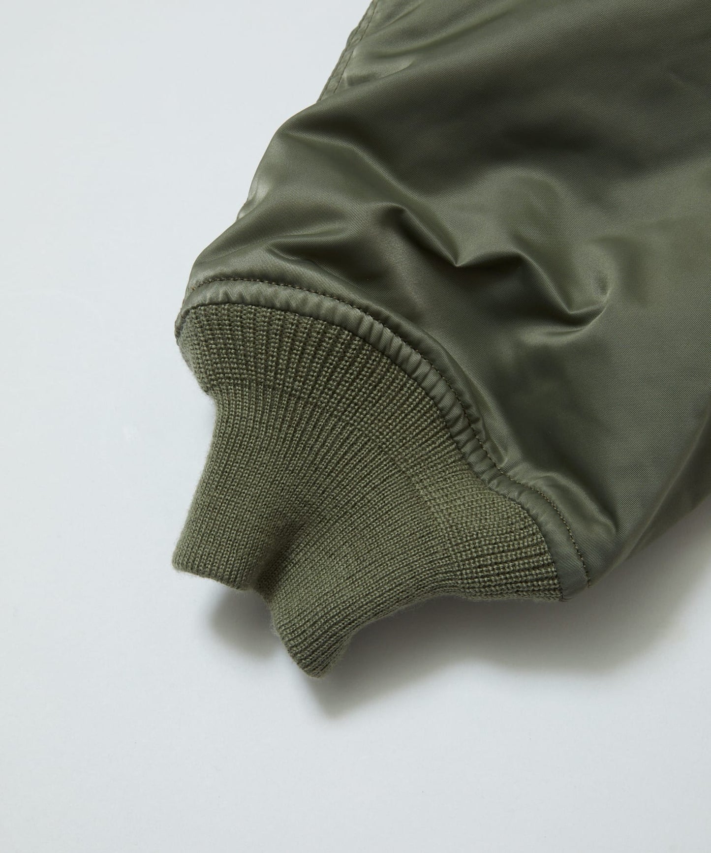 BAL/SPIEWAK DOUBEL ZIP BOMBER JACKET(Alpha Green )